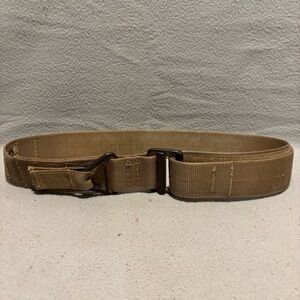 Spec-Ops Brand Military Tactical Khaki Riggers Belt 432-943-4888 Made in USA